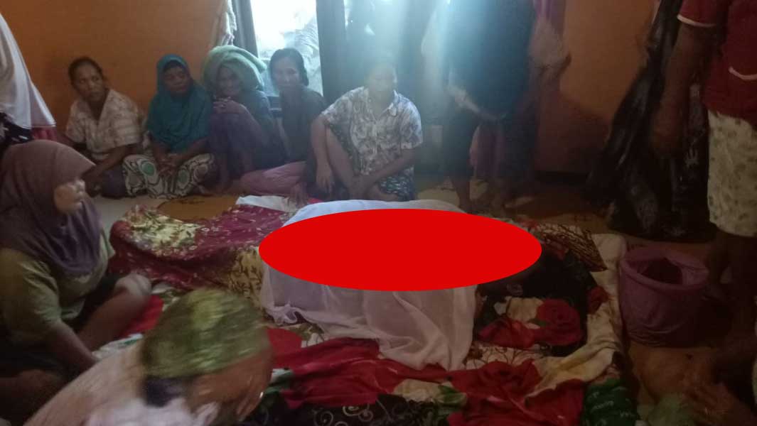 korban tersengat listrik