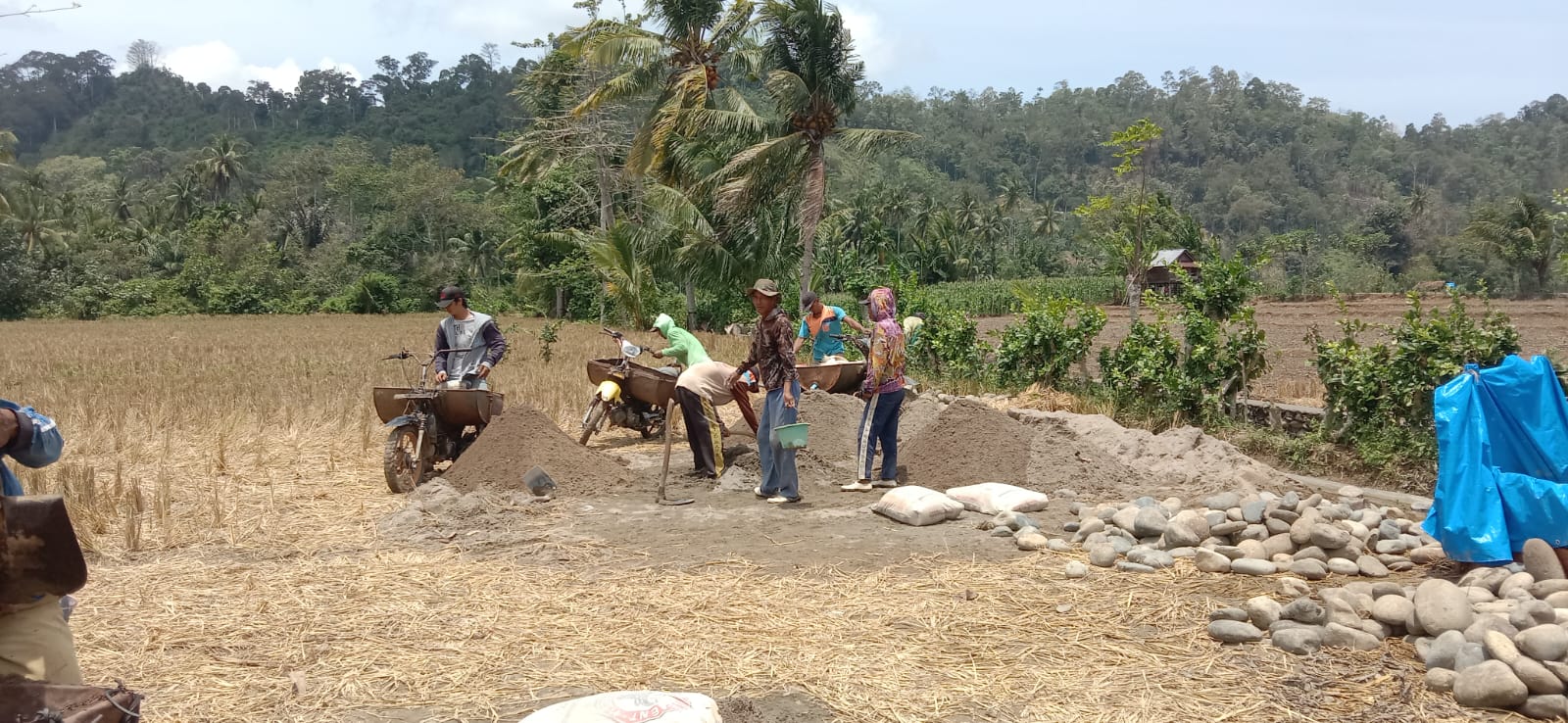 Pembangunan siring pasang 