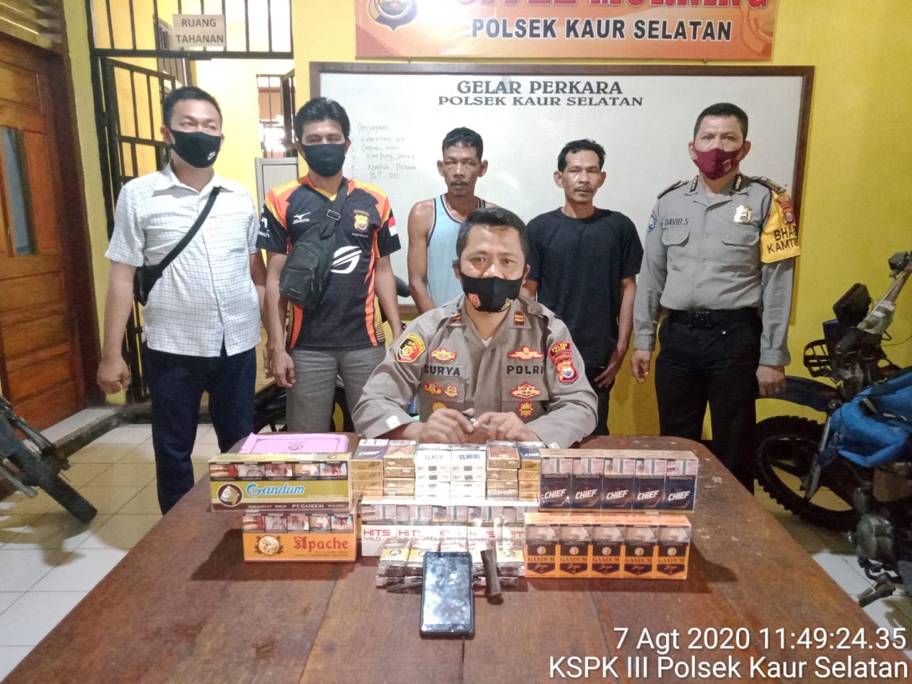 pres release polsek kaur selatan