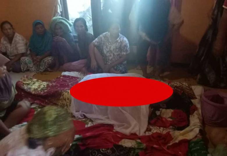 korban tersengat listrik